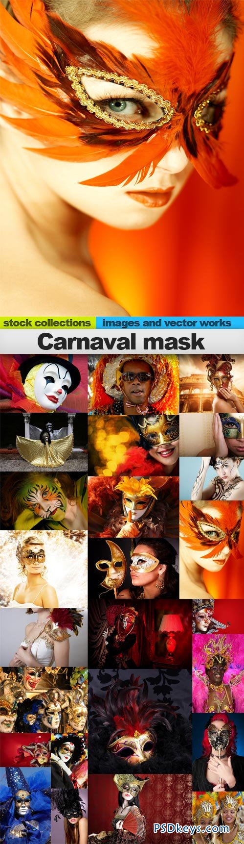 Carnaval mask 25xUHQ JPEG