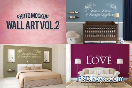 Wall Art Photo Mockups Volume 2 48633