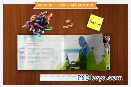 Landscape Brochure Mockup 58510