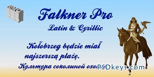 Falkner Pro Font for $50