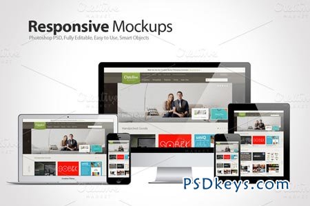 10 Responsive Web Mockups 5160