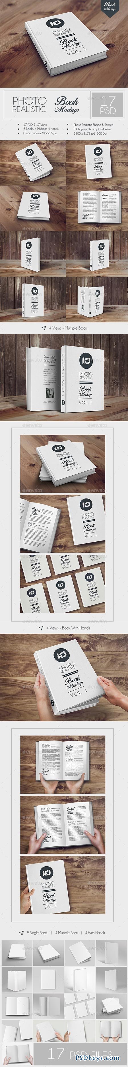 ID Book Mock-up Photorealistic 8974134