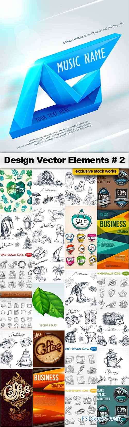 Design Vector Elements 2 - 25xEPS