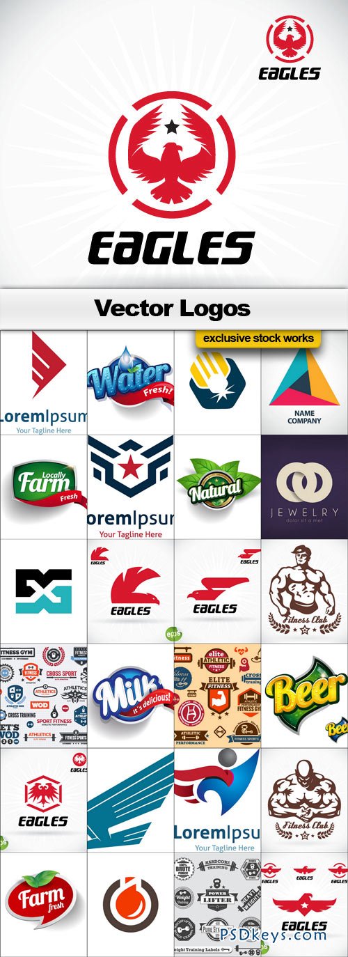 Vector Logos - 25xEPS