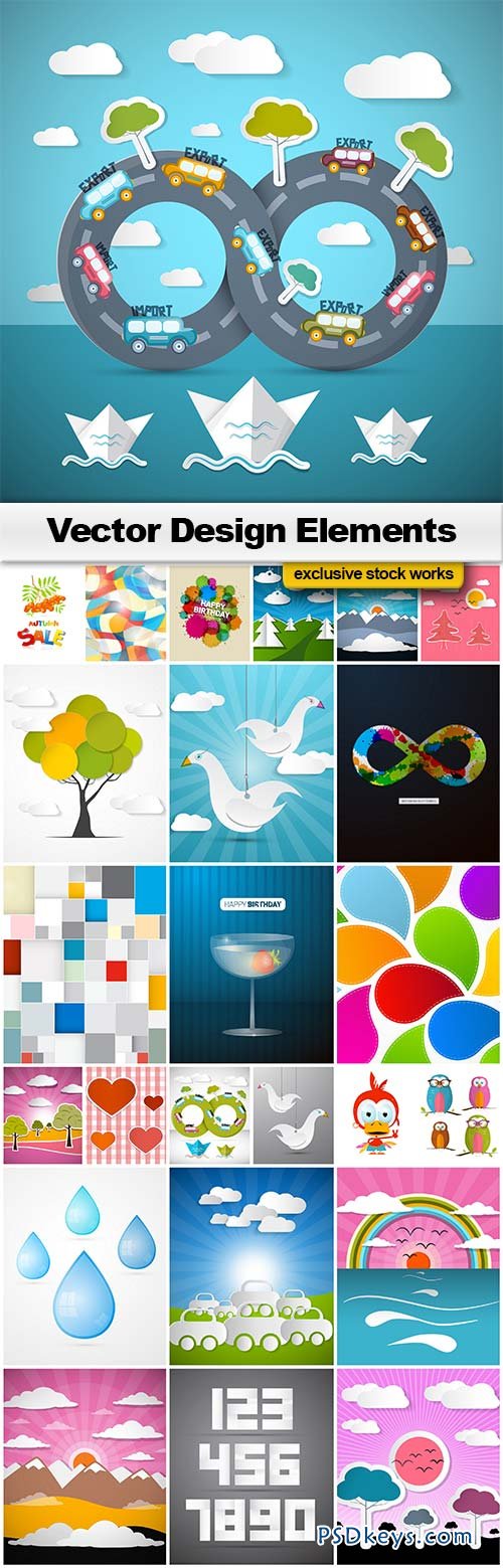 Vector Design Elements - 25xEPS