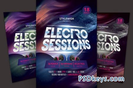 Electro Sessions Flyer 23163