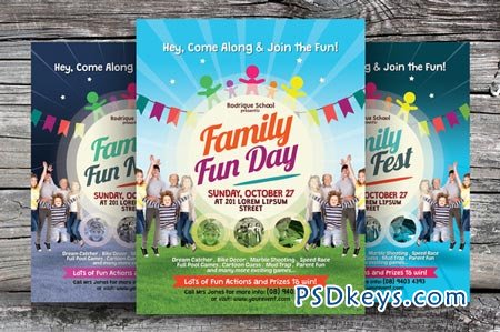 Family Fun Day Flyers 86107