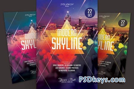 Modern Skyline Flyer 83217