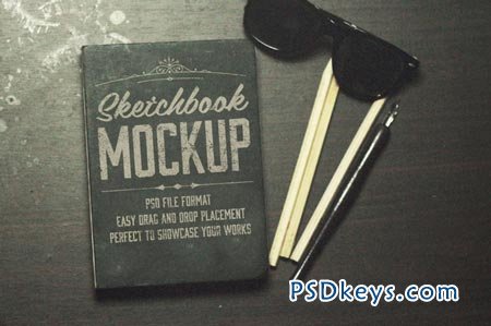 The Sketchbook Mockups Pack 79551