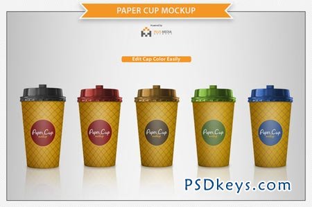 Paper Cup Mockup 82704