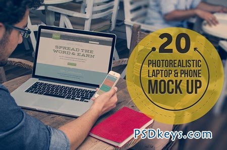 Macbook And iPhone Mock Ups 80252