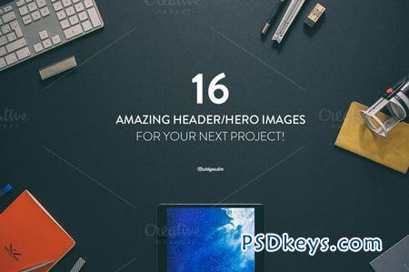 16 Hero Header images Vol.1 51308