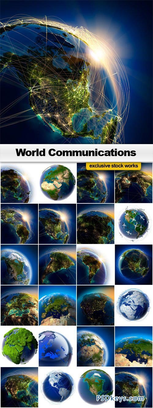 World Communications - 25xJPEGs