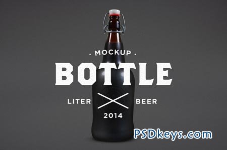 Liter Beer Mock-Up 62805