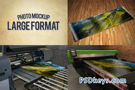 Large Format Print Mockups 48335