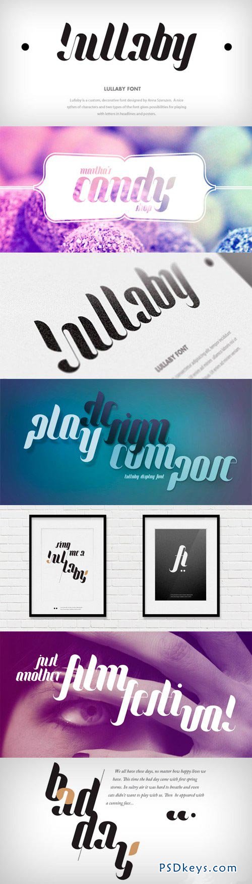 Lullaby Font for $20