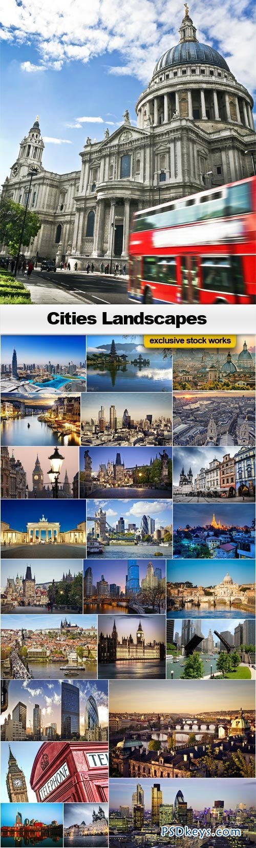 Cities Landscapes - 25xJPEGs
