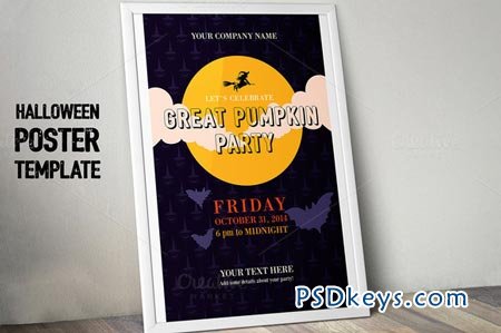 Halloween party poster 92599