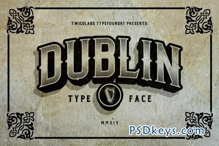 Dublin Typeface 54551