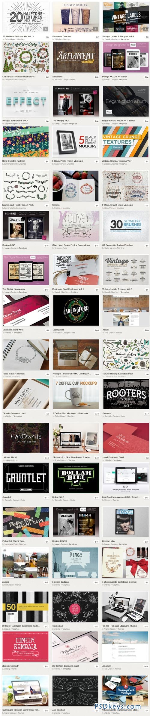 Creative Market Big Bundle II