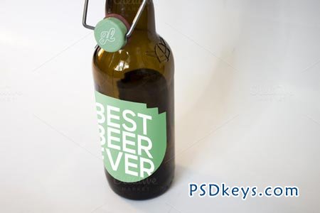 3 Beer Bottle Mockups 76415