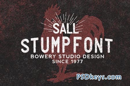 Stump Font Family 61135