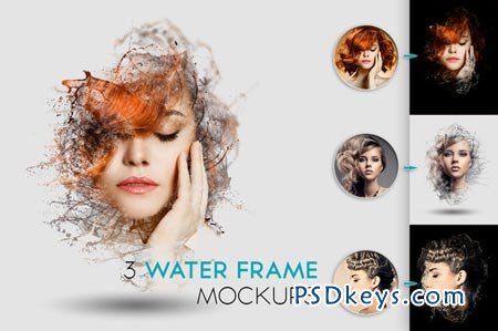 Water Frame Mockup 60039
