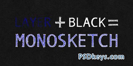 Monosketch Font Family - 3 Fonts for $26