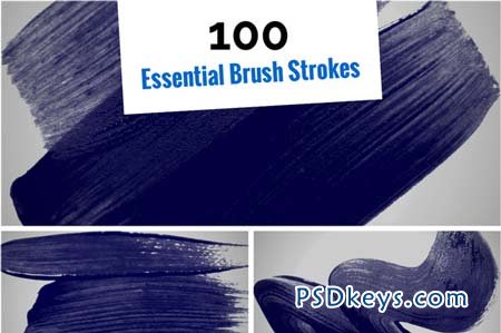 100 Essential Brush Strokes 97202