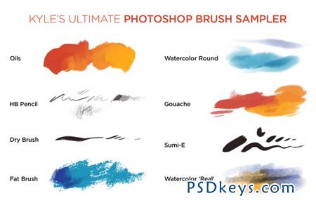 Kyle's Photoshop Brush Mini Pack 19411