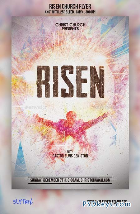 Risen Church Flyer 9210451