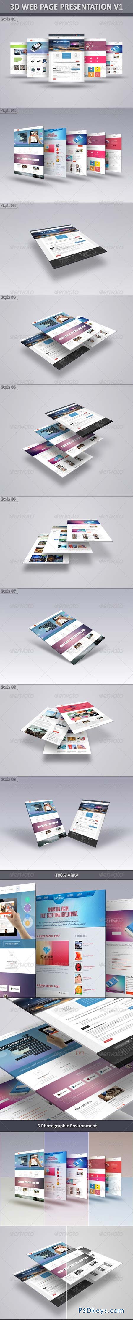 3D Web Page Presentation V1 6342693