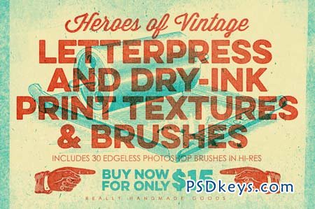 Letterpress & Dry-Ink Print Textures 48608