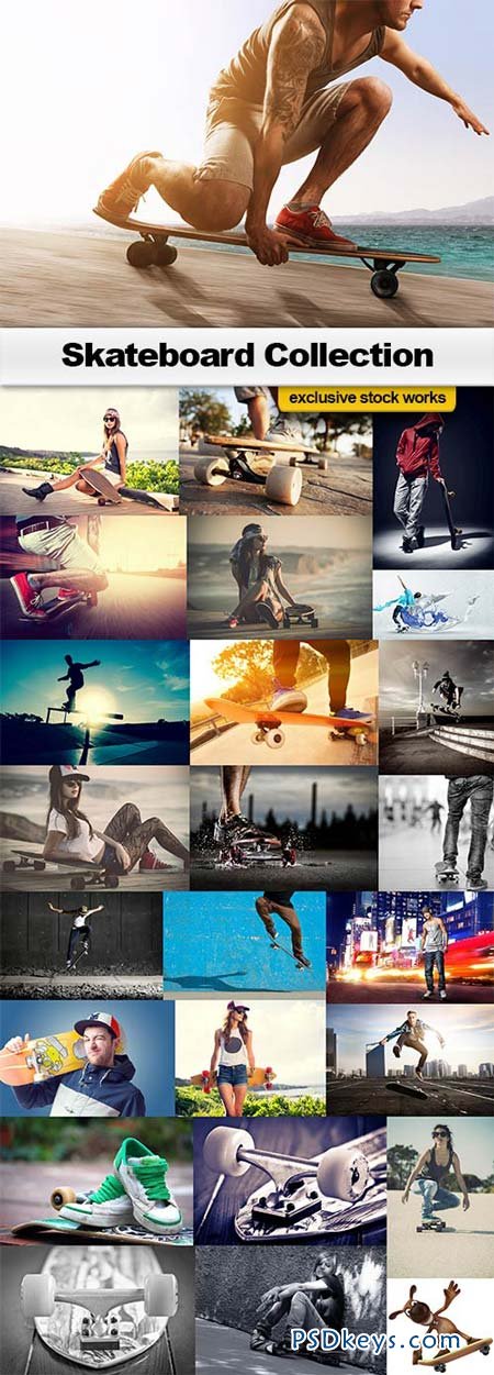 Skateboard Collection - 25xJPEGs
