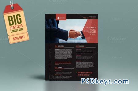 Exclusive Corporate Flyer Template 55931