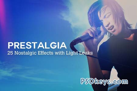Prestalgia - 25 Retro Light Leak FX 3300