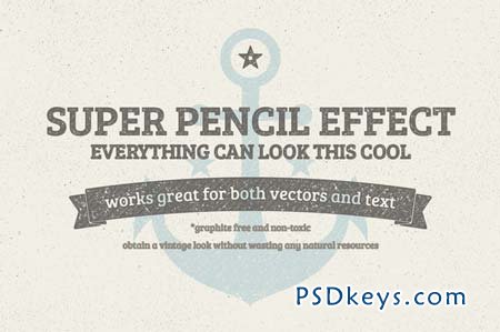 Pencil Text Effect - Sketchy Effect 97716