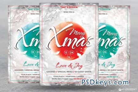 Christmas Eve Flyer Template V2 103575