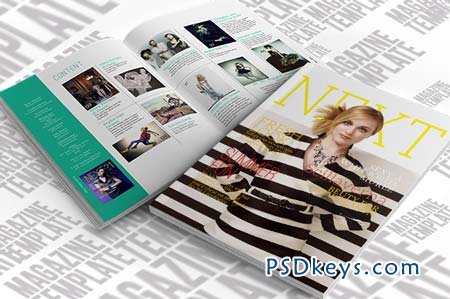 InDesign Magazine Template 26224