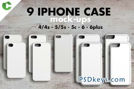9 Iphone case mock-ups 105221
