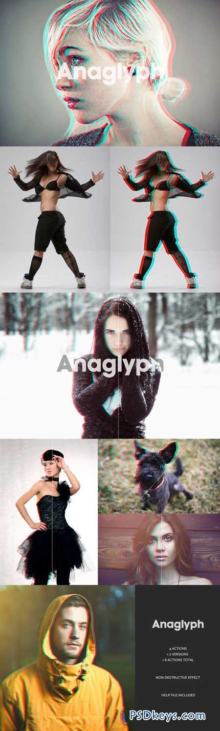 Anaglyph 3D Action - The Original 27628