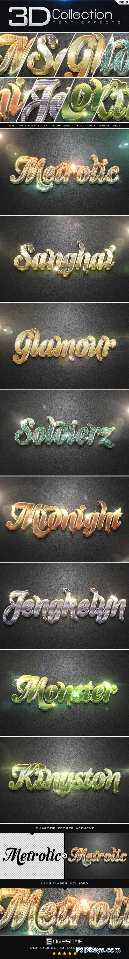 3D Collection Text Effects GO.3 8896234