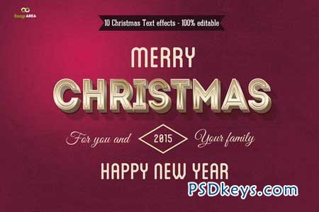 Christmas Text Effects 105460