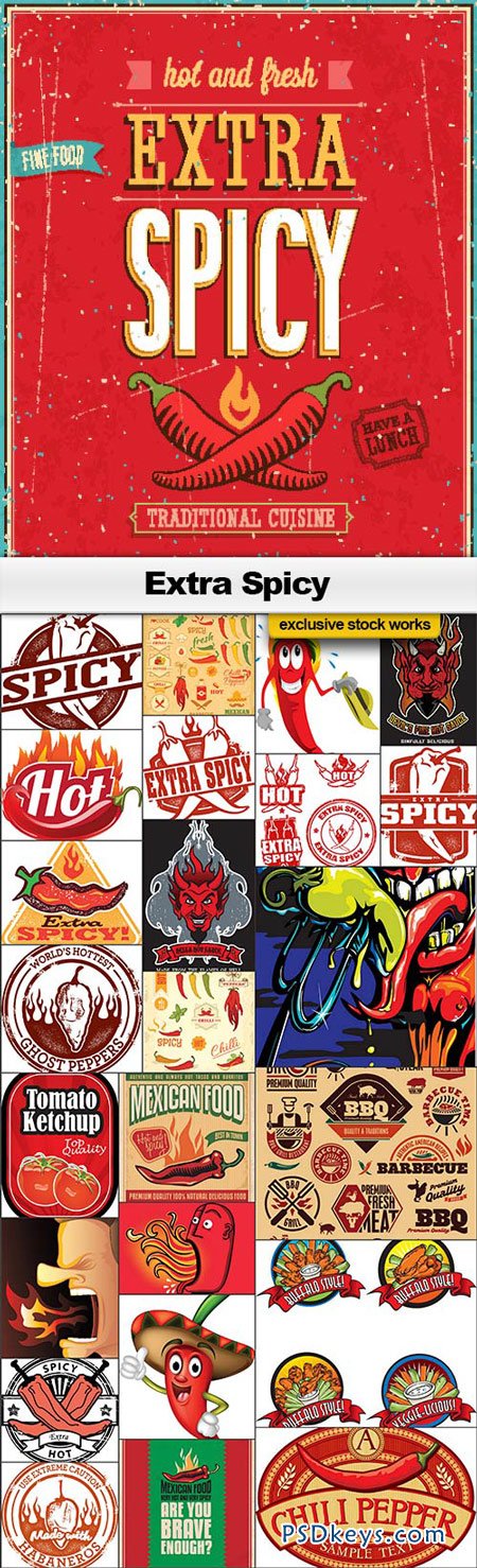 Extra Spicy - 25xEPS