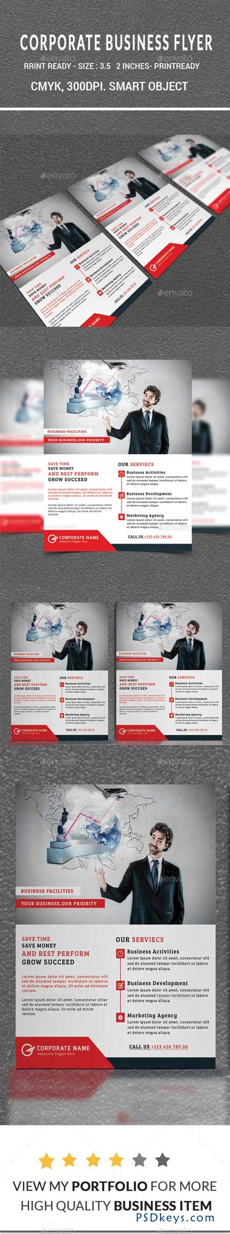 Corporate Business Flyer 9433163