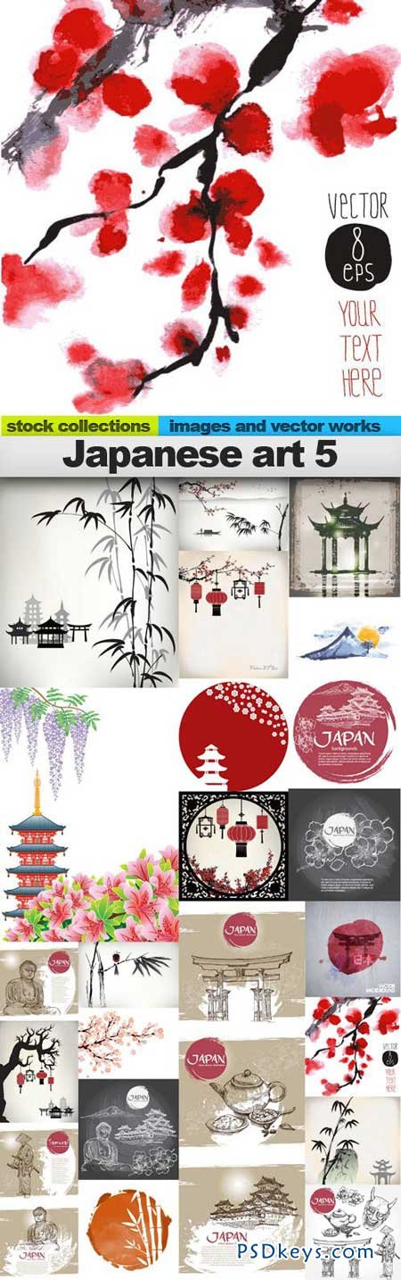 Japanese art 5 25xEPS