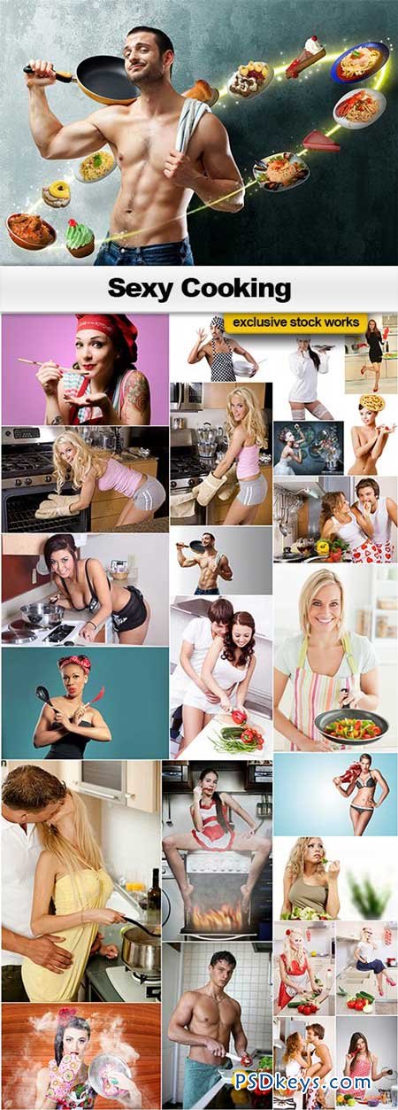 Sexy Cooking - 25xJPEGs