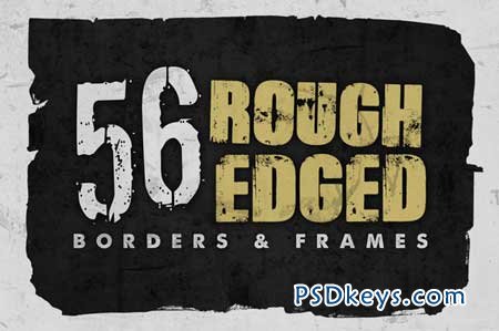 Rough Edged Borders & Frames 86137
