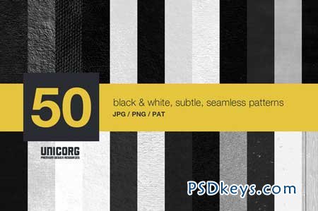 50 High Resolution Seamless Patterns 52144