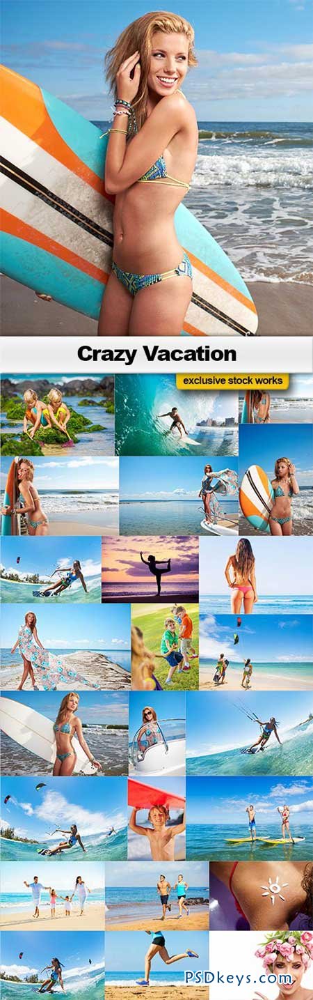 Crazy Vacation - 25xJPEGs